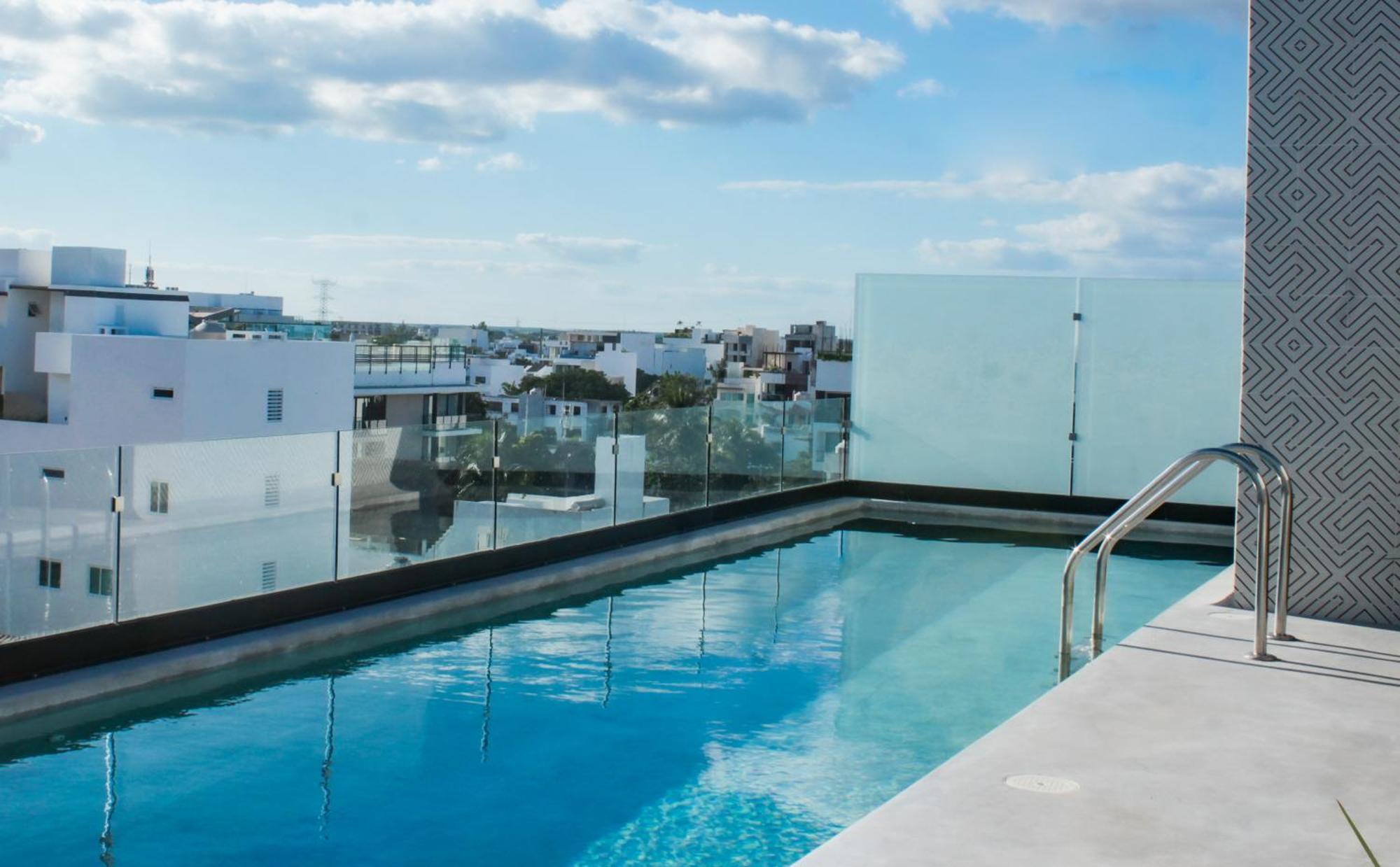 Big, Modern And Beautiful Beach Apartament 1Br Ocean View Playa del Carmen Buitenkant foto