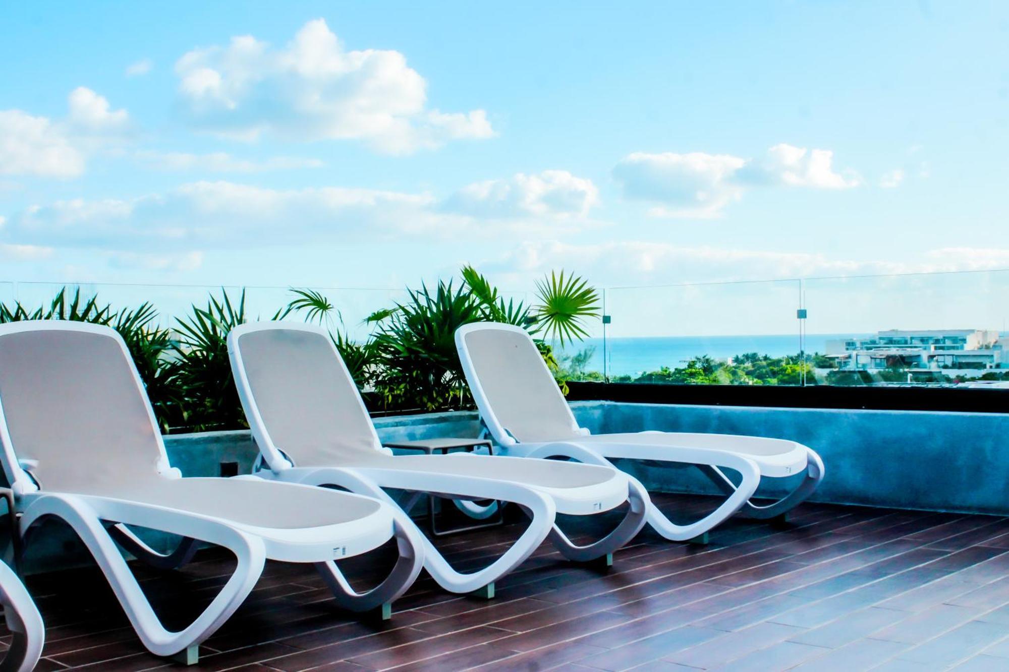 Big, Modern And Beautiful Beach Apartament 1Br Ocean View Playa del Carmen Buitenkant foto