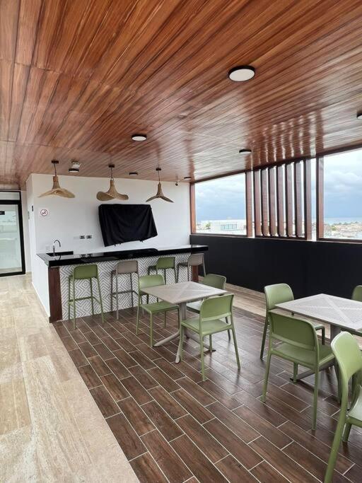 Big, Modern And Beautiful Beach Apartament 1Br Ocean View Playa del Carmen Buitenkant foto
