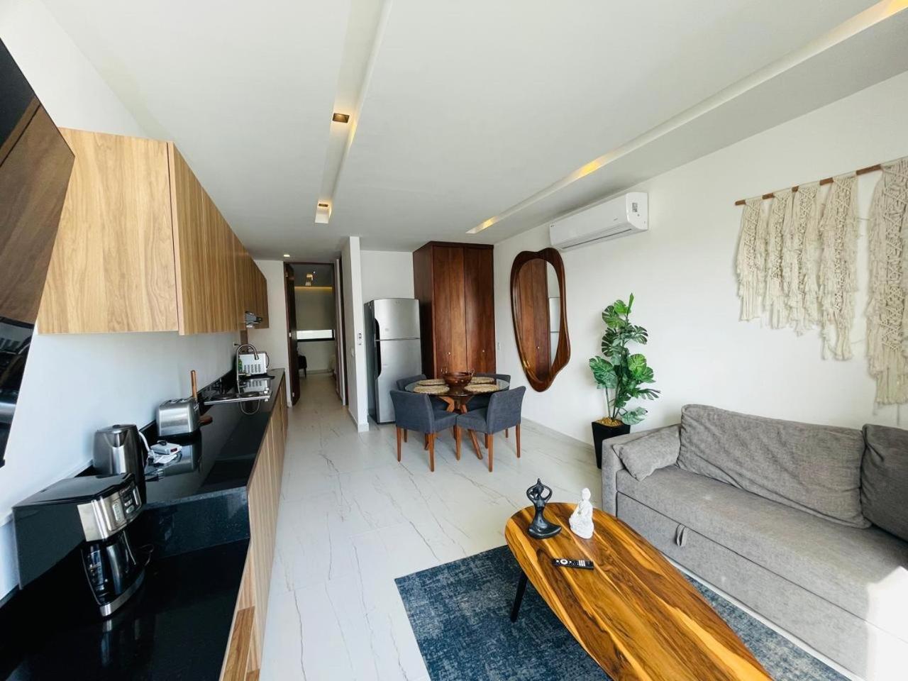 Big, Modern And Beautiful Beach Apartament 1Br Ocean View Playa del Carmen Buitenkant foto