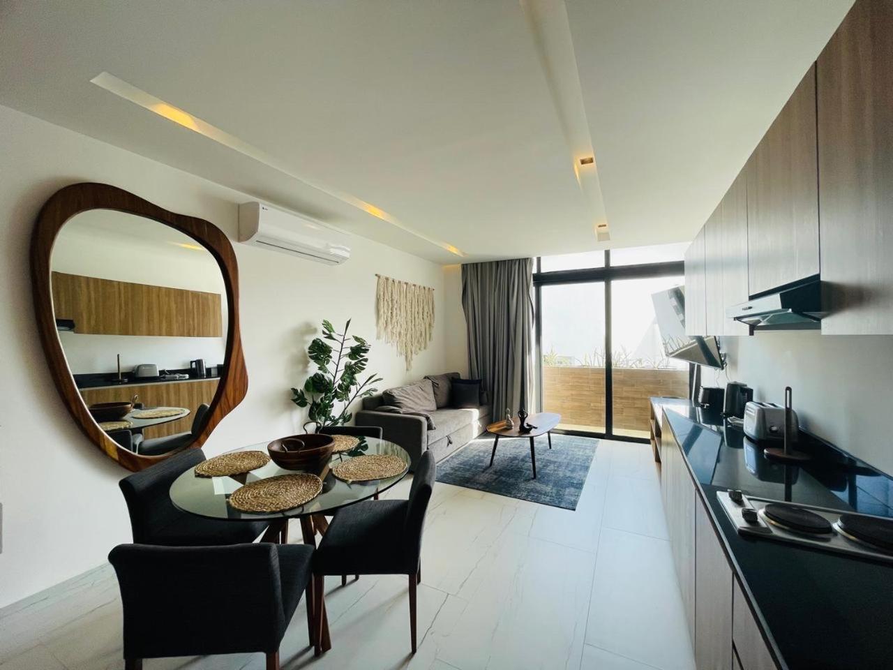 Big, Modern And Beautiful Beach Apartament 1Br Ocean View Playa del Carmen Buitenkant foto